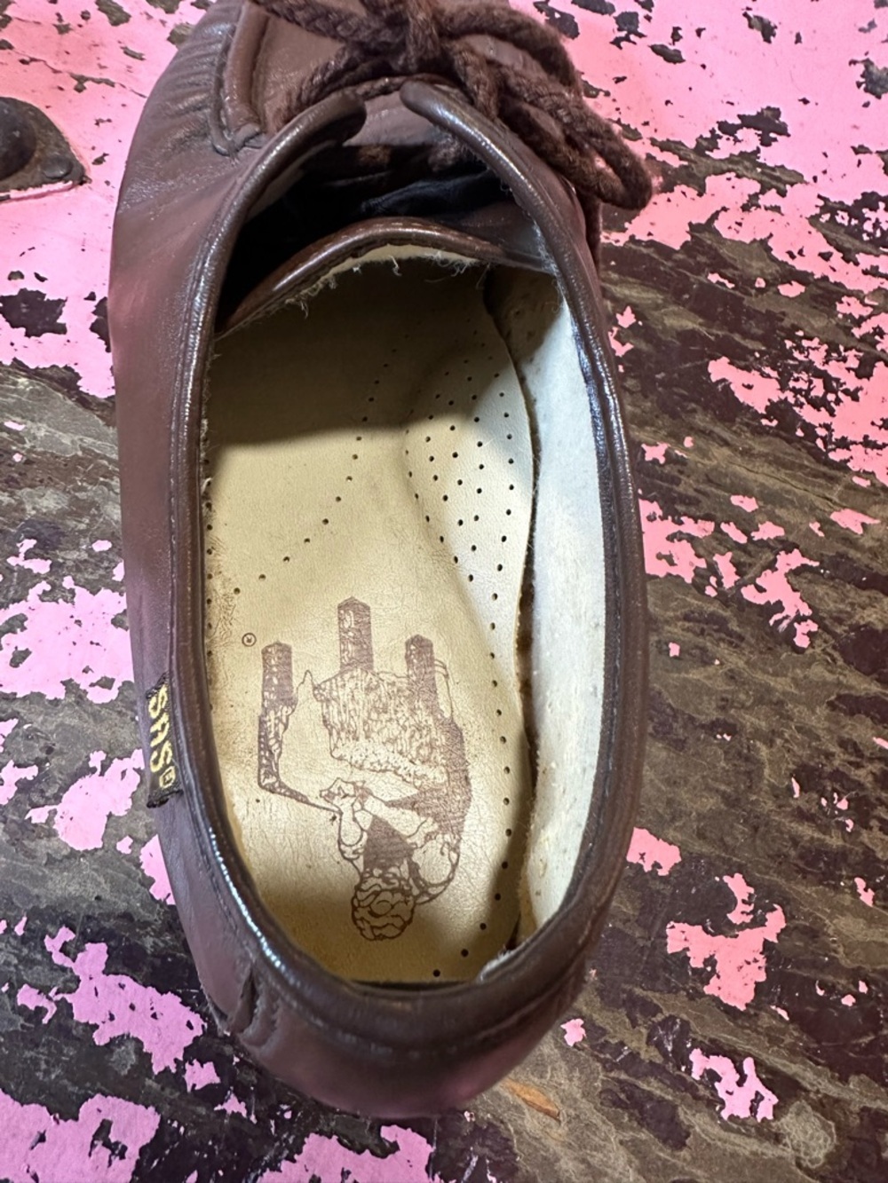 VINTAGE SAS Brown “Bounce” Wedge shoe sz 8 - Picture 14 of 14